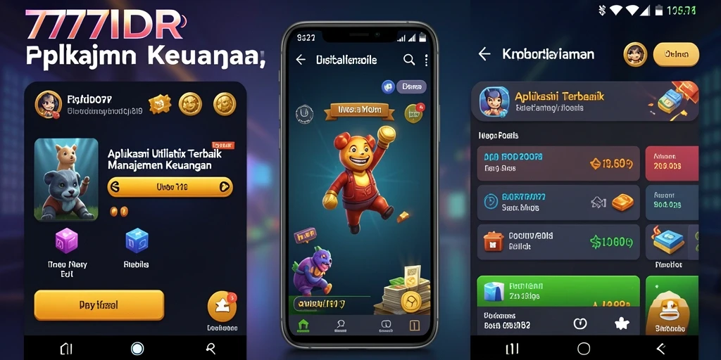 Tampilan antarmuka user-friendly 777IDR untuk manajemen keuangan.