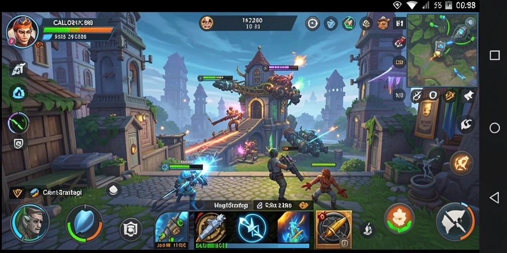 Tampilan menakjubkan dari gameplay strategis dalam CALO288.