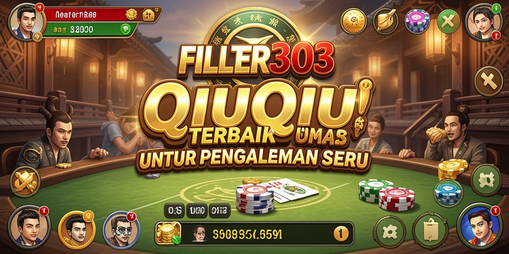 Tampilan gameplay seru dari FILTER303, permainan QiuQiu yang mengasyikkan.