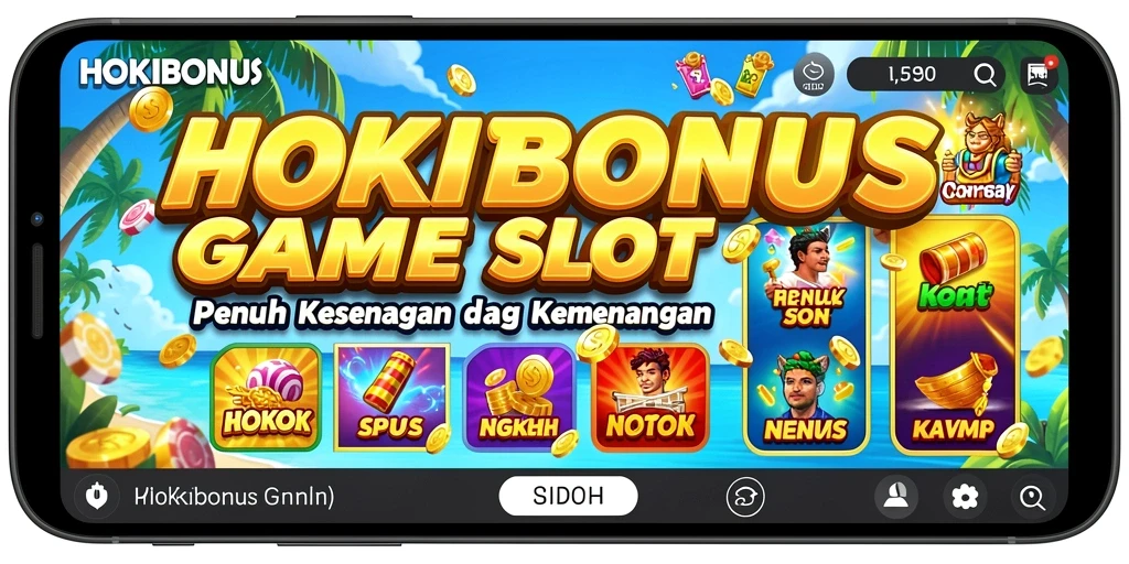 Screenshot gameplay HOKIBONUS menampilkan keseruan bermain Slot.