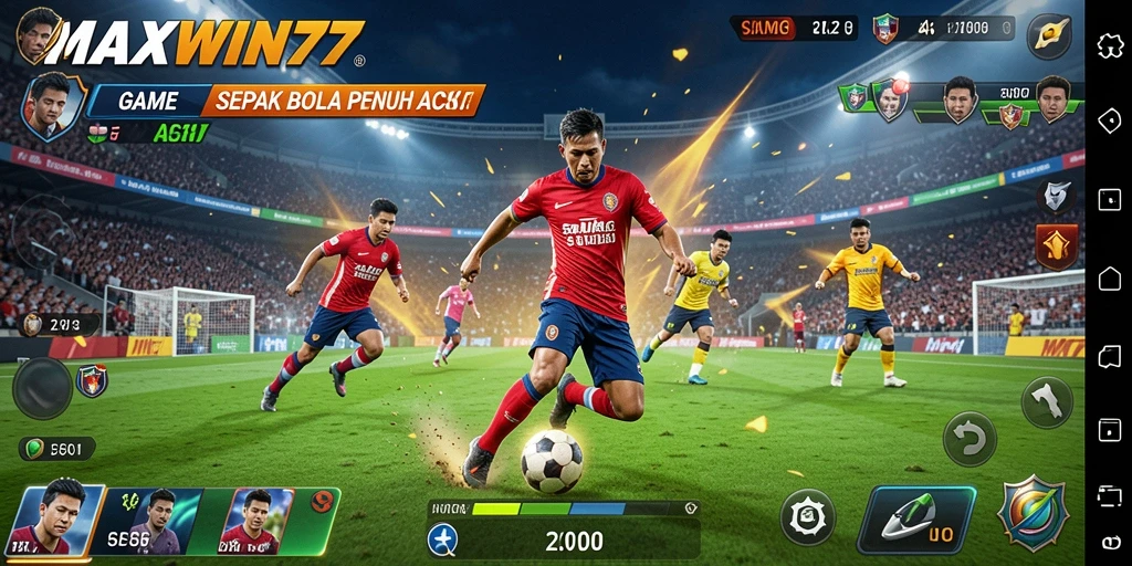 Tampilan gameplay MAXWIN77 yang mendebarkan dan realistis.