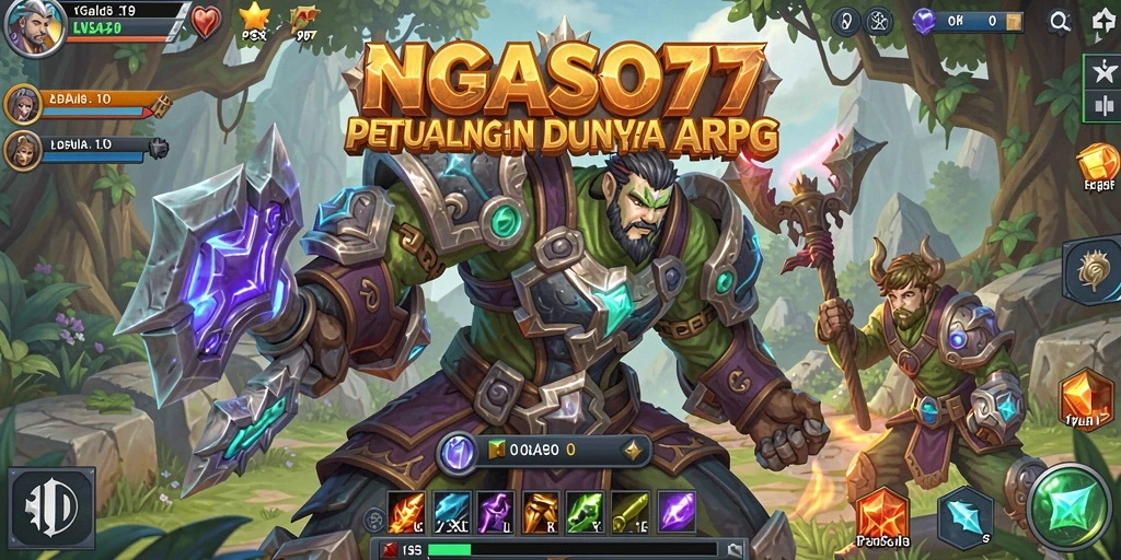 Tampilan gameplay seru dan dinamis di NGASO77.